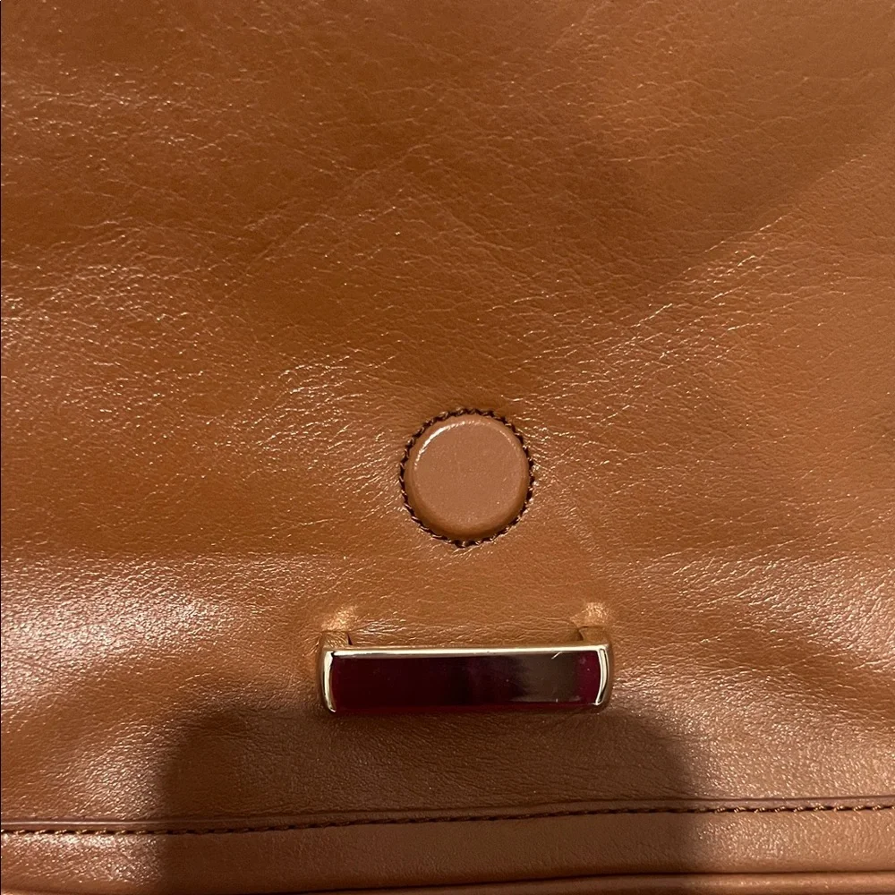 Banana‎ Republic Tan Woven Crossbody Bag